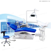 Cadeira dental macia pu com luz LED com compressor de ar