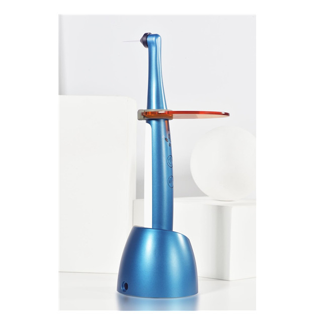 Nova luz de cura dentária de um segundo com pontas de plástico