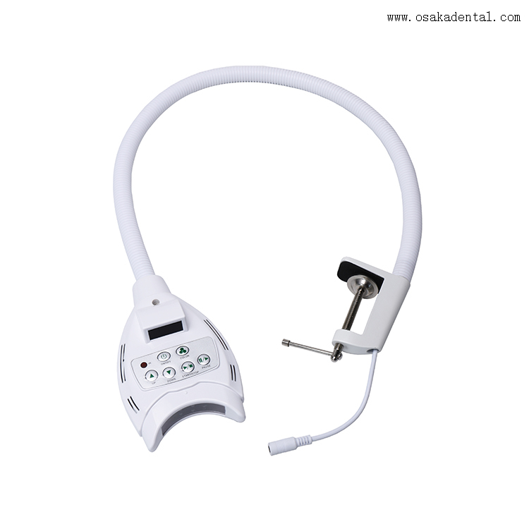 Instalação de mesa ou unidade dentária instala unidade de máquina de clareamento dental