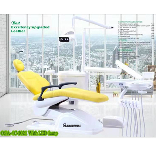 Cadeira odontológica econômica com lâmpada led
