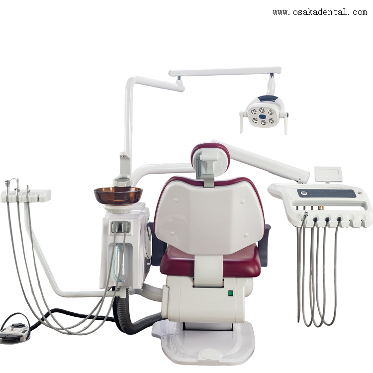 Cadeira odontológica tipo toque com memória confortável do assento 9 OSA-A2-K1