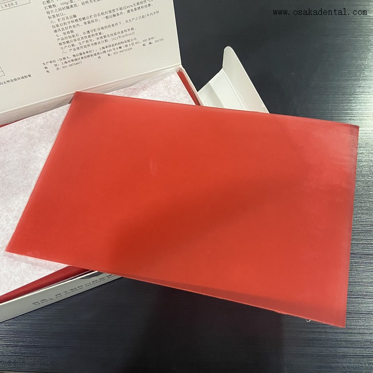 Cera de placa base para equipamento de laboratório dentário 500g OSA-L015-R2