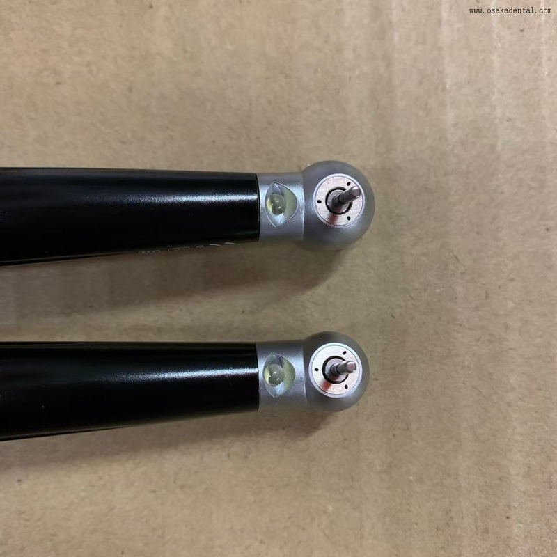 Peça de mão LED colorida de alta velocidade com 3 sprays de água