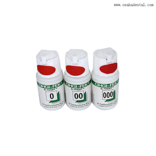 Cabo de retração dentária de consumíveis odontológicos com tamanho diferente