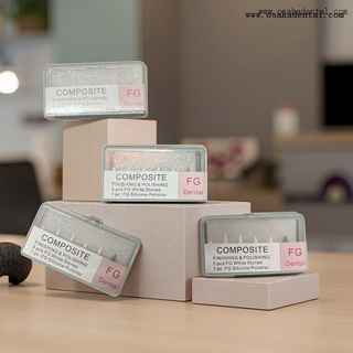 Kits de acabamento e polimento de compostos fg dentários pedra branca OSA-FG01