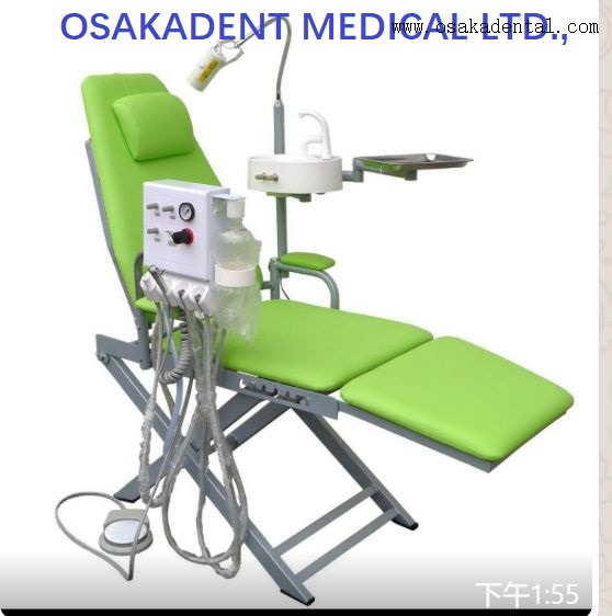 Cadeira dobrável odontológica: leve, durável e pronta para clínica