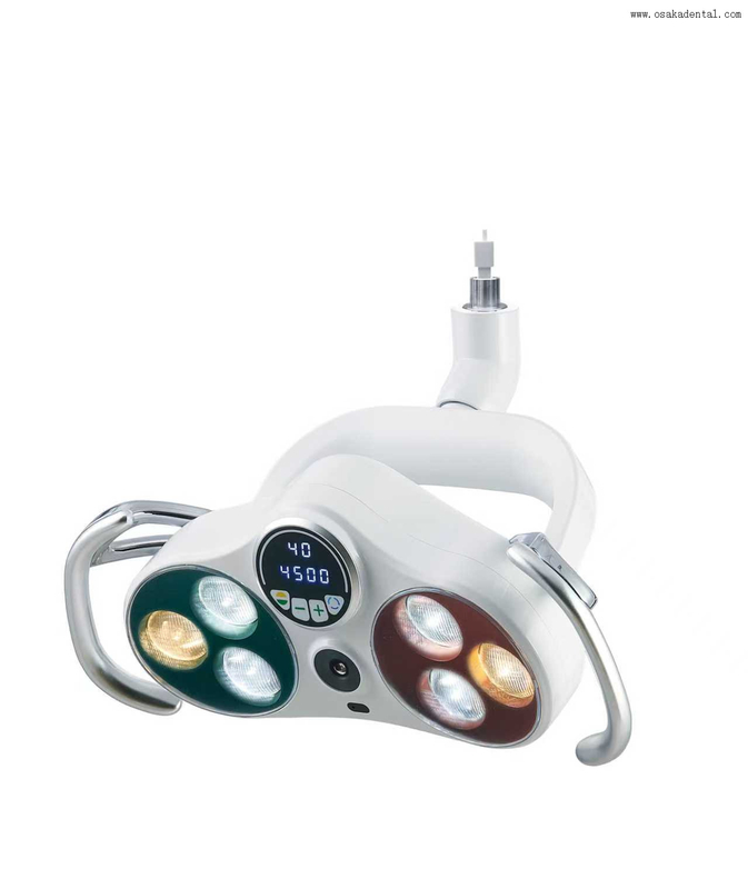 Luz cirúrgica do sensor operacional dental com gravação de câmera de vídeo