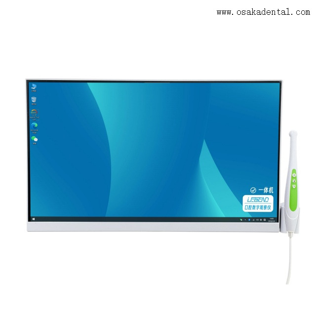 Sistema Cameral Intraoral de Computador Integrado com Tela Sensível ao Toque
