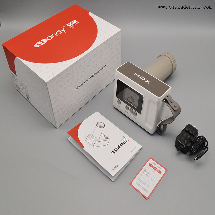 Unidade odontológica portátil de raios X de alta frequência 