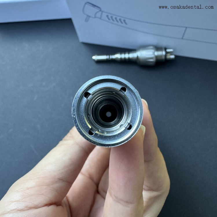 Handpice de fibra óptica dentária com acoplamento de 6 furos OSA-F005A1