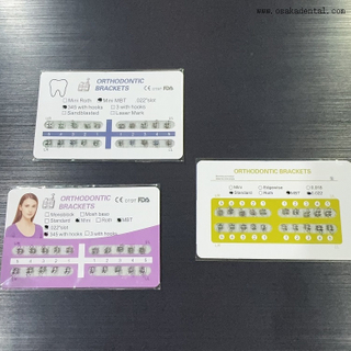 Suporte de metal bondable monobloco ortodôntico dental