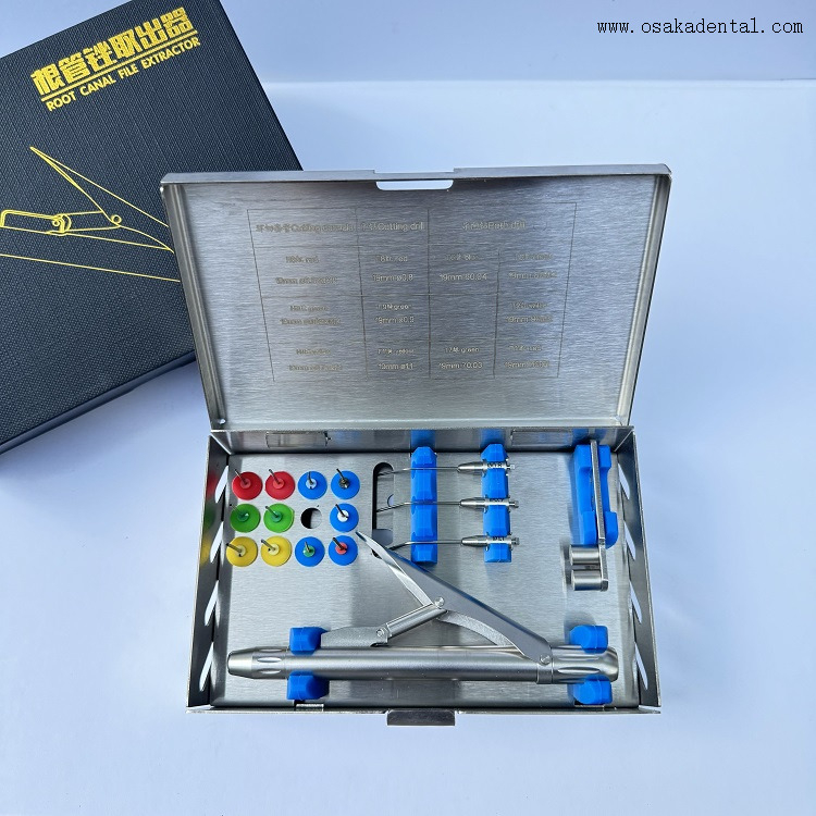 Extrator de arquivo de canal radicular dentário OSA-EF-3