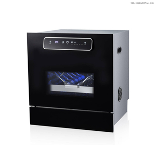 Máquina de lavar odontológica e máquina de limpeza odontológica para produtos odontológicos de peça de mão