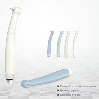 Handpiece dental de alta velocidade descartável com 2 furos ou 4 furos