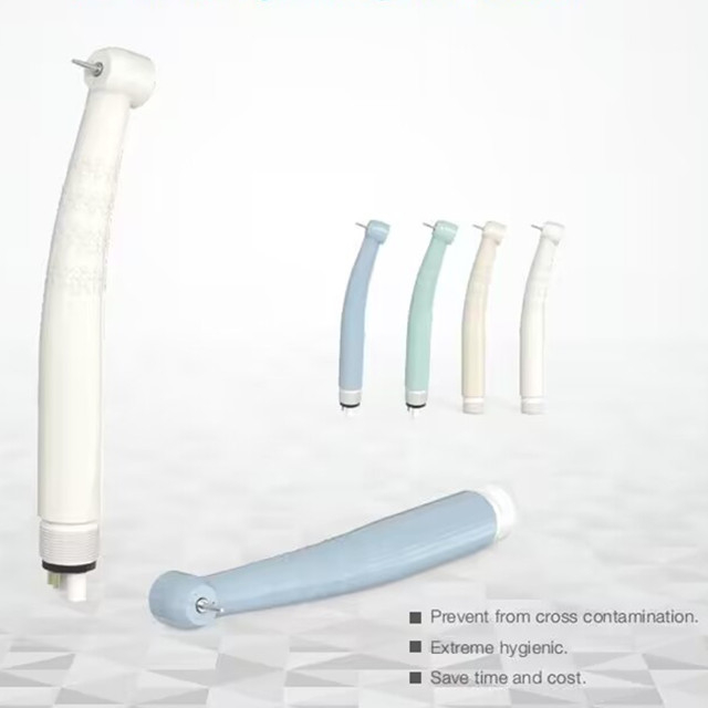 Handpiece dental de alta velocidade descartável com 2 furos ou 4 furos