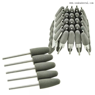 Brocas de polimento dentário Brocas dentárias de silicone