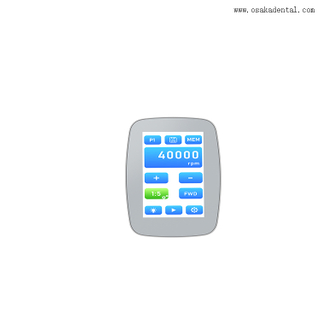 Motor elétrico sem escova embutido odontológico