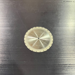 Cortador de disco de roda abrasiva de diamante dentário, corte para dentista