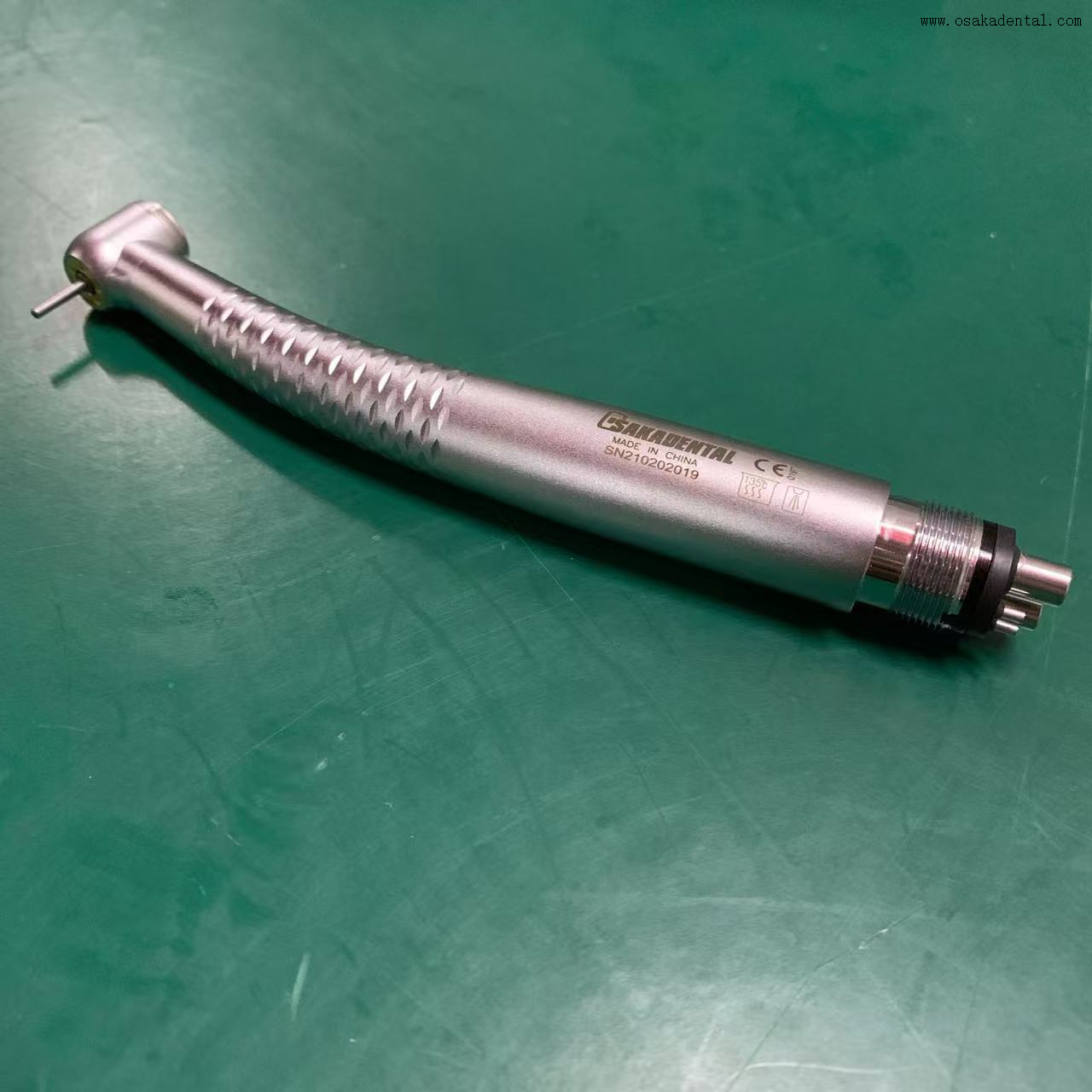 Peça de mão dental Clini de alta velocidade com 5 LEDs com 2 ou 4 furos