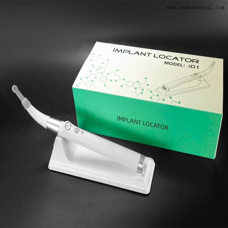 Detector localizador de implantes dentários para equipamentos odontológicos