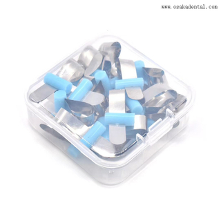 Banda de matriz dentária de material dentário para restauração de dentes