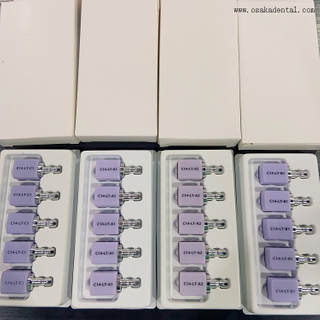 Diferentes tipos de blocos cerâmicos com mandris