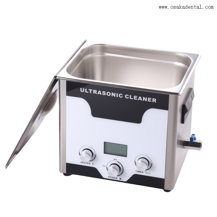 Limpador ultrassônico profissional de baixo ruído usado dental com painel LCD