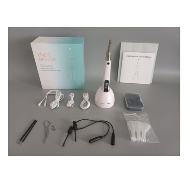 Motor Endo dent&aacute;rio com localizador apical dois em um