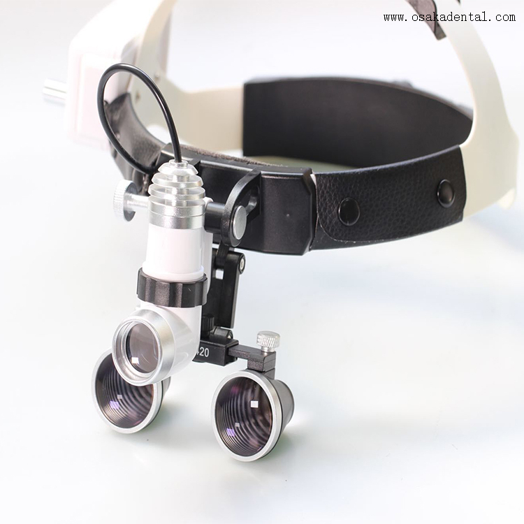 Lupa Dentária 2,5x com Lâmpada LED