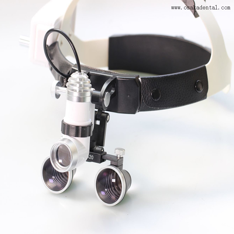 Lupa Dentária 2,5x com Lâmpada LED