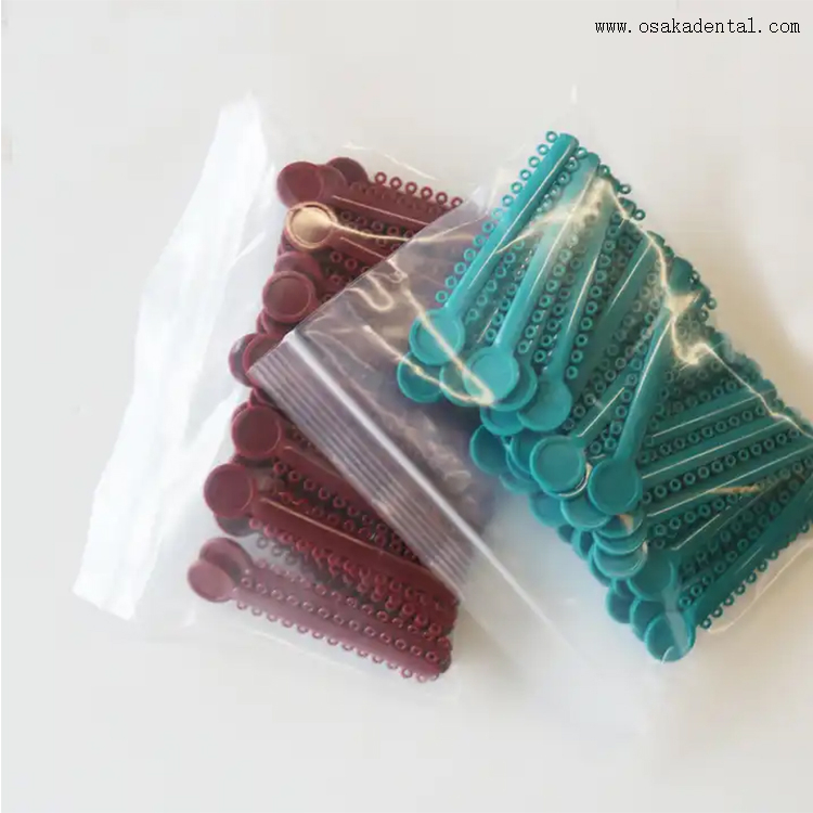 Laço dental da ligadura dos acessórios ortodônticos dentais