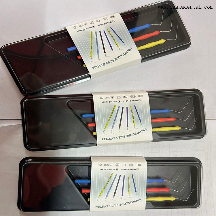 Micro-sonda dentária e micro-afiação