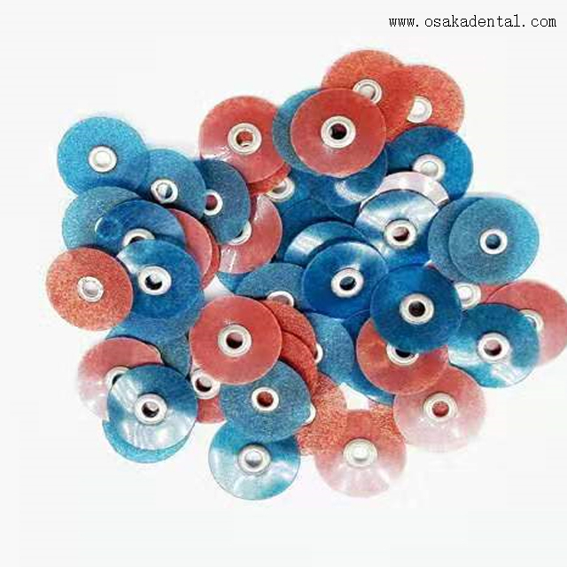 Discos de polimento dentário multicoloridos - ferramentas abrasivas dentárias profissionais