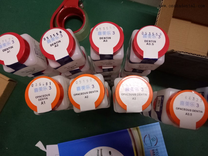 Pó de porcelana dentária Dentsply Ceramco