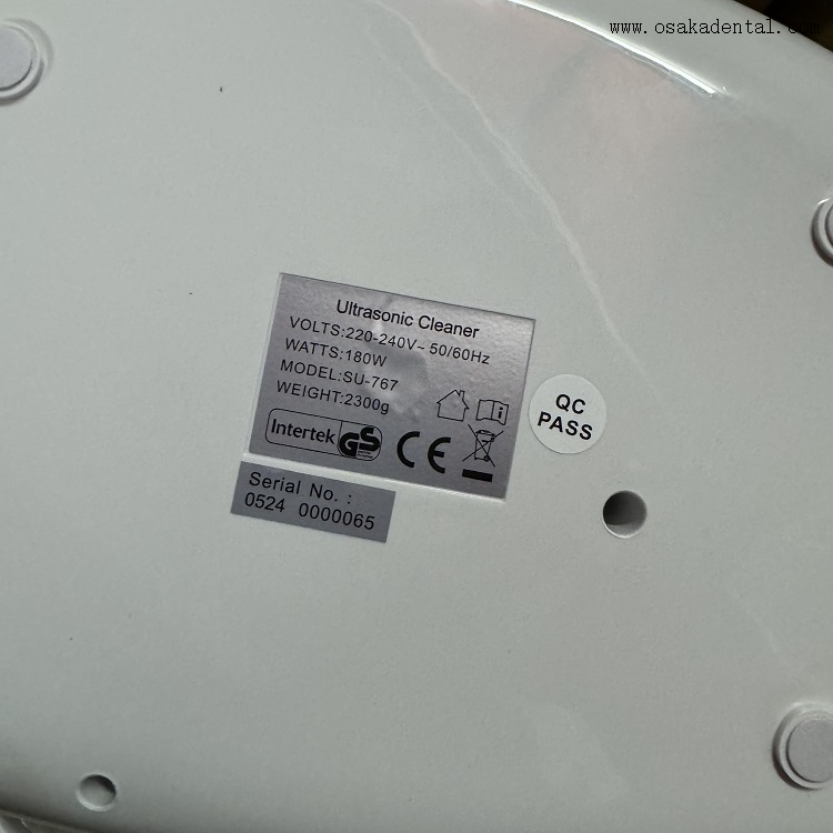Limpador ultrassônico odontológico 2,5L