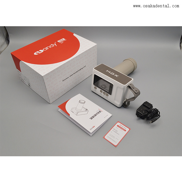 Unidade de raio x portátil dental de alta frequência com tubo longo