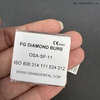 Dental FG Diamond Bur 10 pçs/caixa OSA-F656-T5 Nova Embalagem