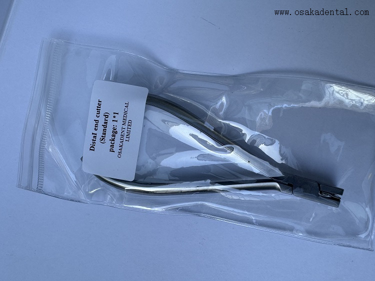 Cortador traseiro distal material de aço inoxidável ortodôntico dental OSA-P20