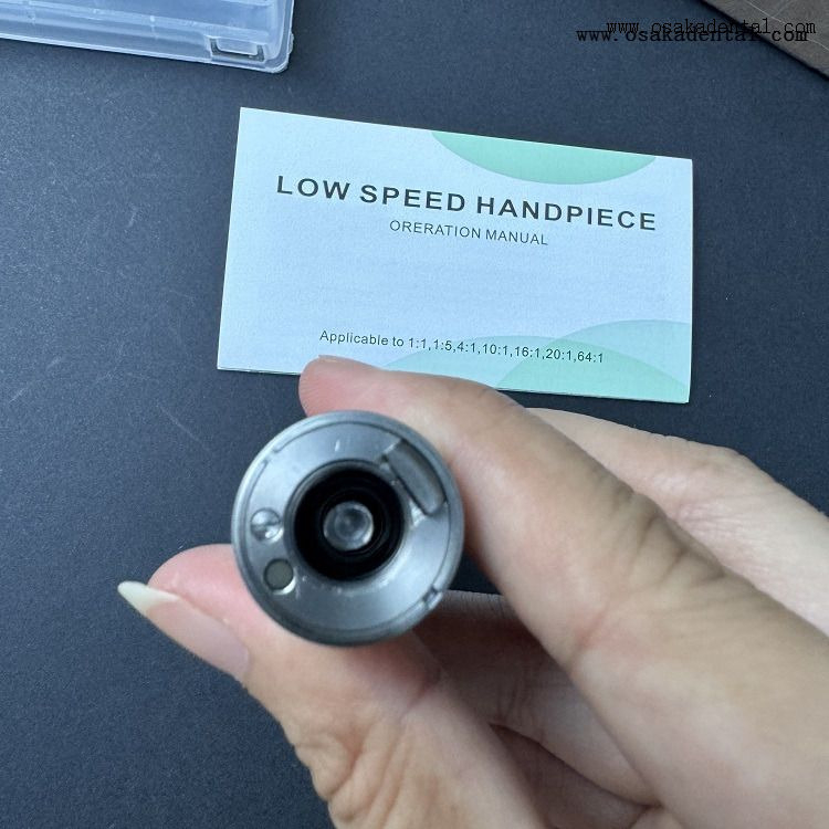 Dental 1:4.2 Fibra Óptica Cirúrgica Contra Ângulo Corpo de Titânio Spray Interno OSA-R204-L