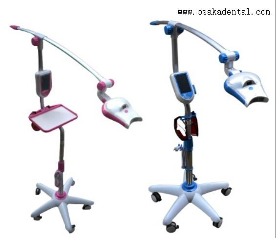Sistema de branqueamento de dente profissional com unidade de whienning da bandeja