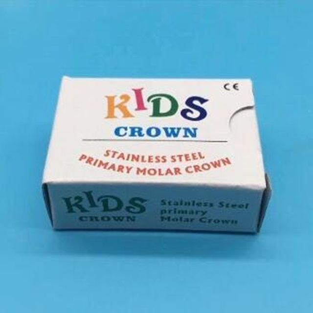 Kid Metal Crown Dental Acess&oacute;rios Ortod&ocirc;nticos para Crian&ccedil;as ..