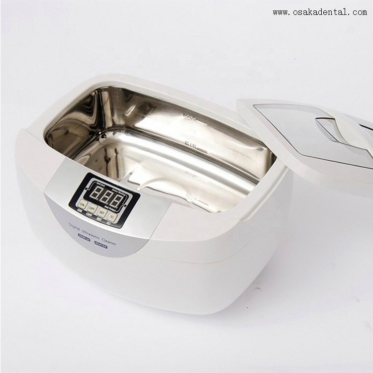 Limpador ultrassônico aquecido digital dental 2.5L