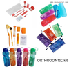 Kit de ortodontia descartável dental com 8 acessórios