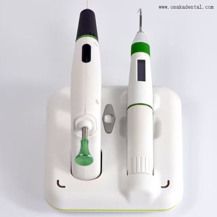 Unidade de sistema de obturação de guta-percha sem fio dental