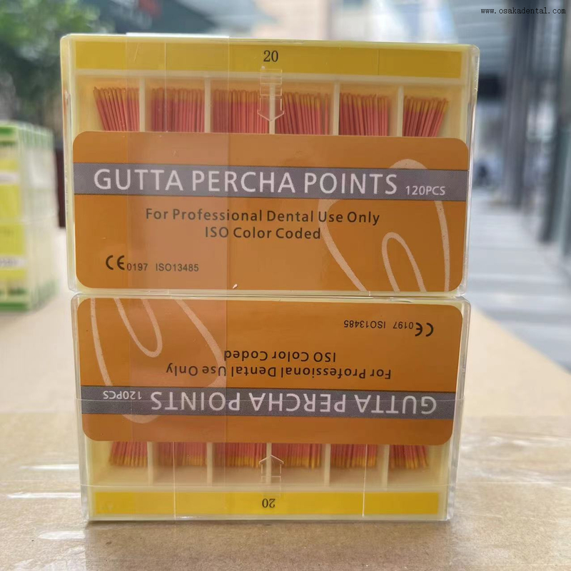 Gutta Percha para terapia de canal dentário