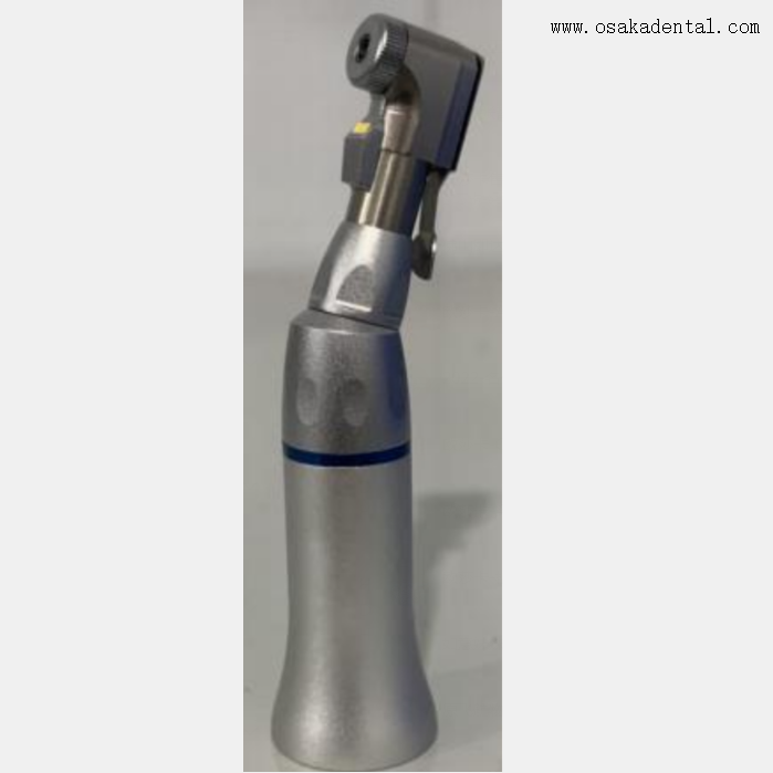 Contra-ângulo pneumático com peça de mão dentária leve