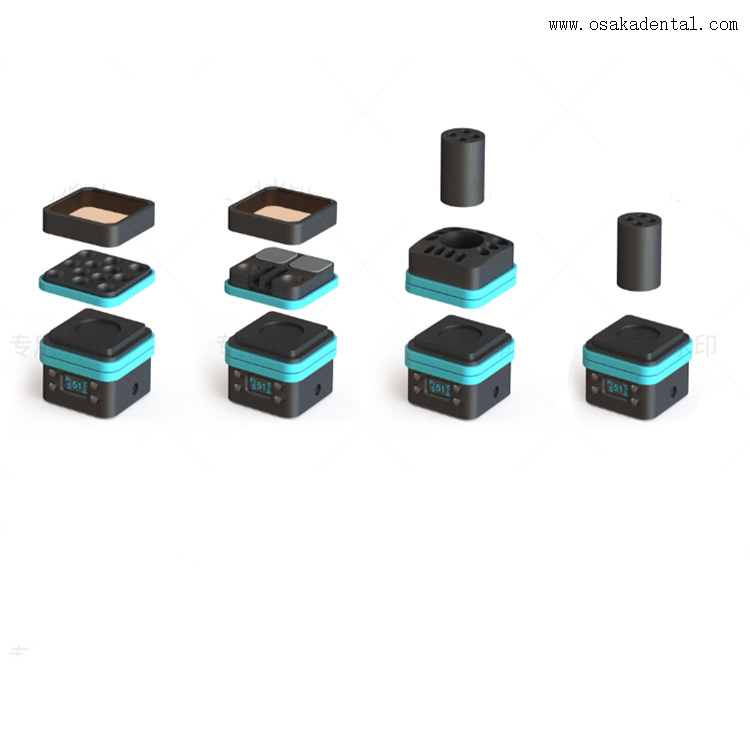 Aquecedor de resina composta digital odontológica para equipamentos odontológicos