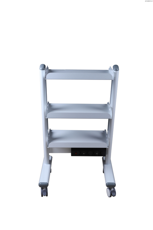 Carrinho de ferramentas móveis com saída para odontologia