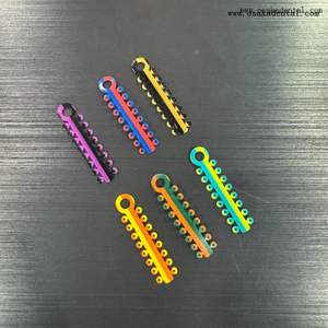 Laço ortodôntico dental de cor dupla OSA-F729-S1-D