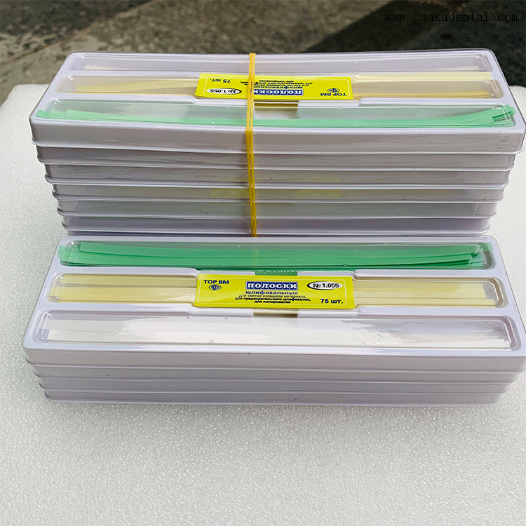 Kits de tiras de polimento e acabamento odontológico universal